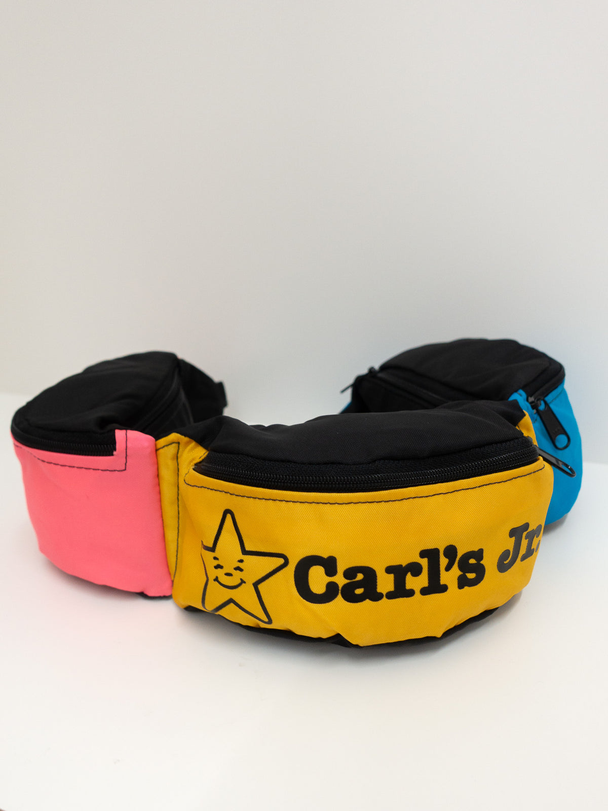 DEADSTOCK HIP BAG 3CONBI / PINK × YELLOW × BLUE