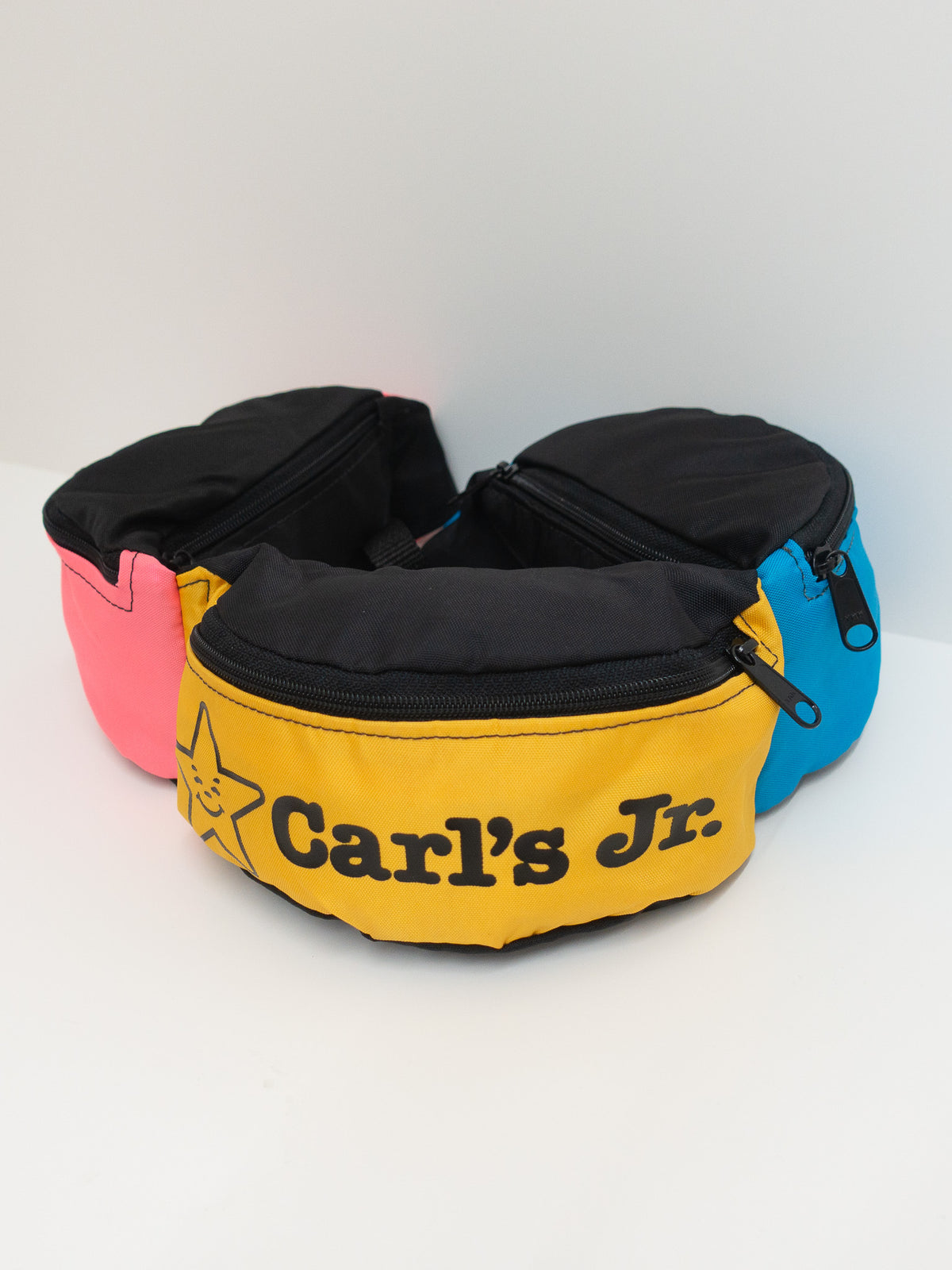 DEADSTOCK HIP BAG 3CONBI / PINK × YELLOW × BLUE